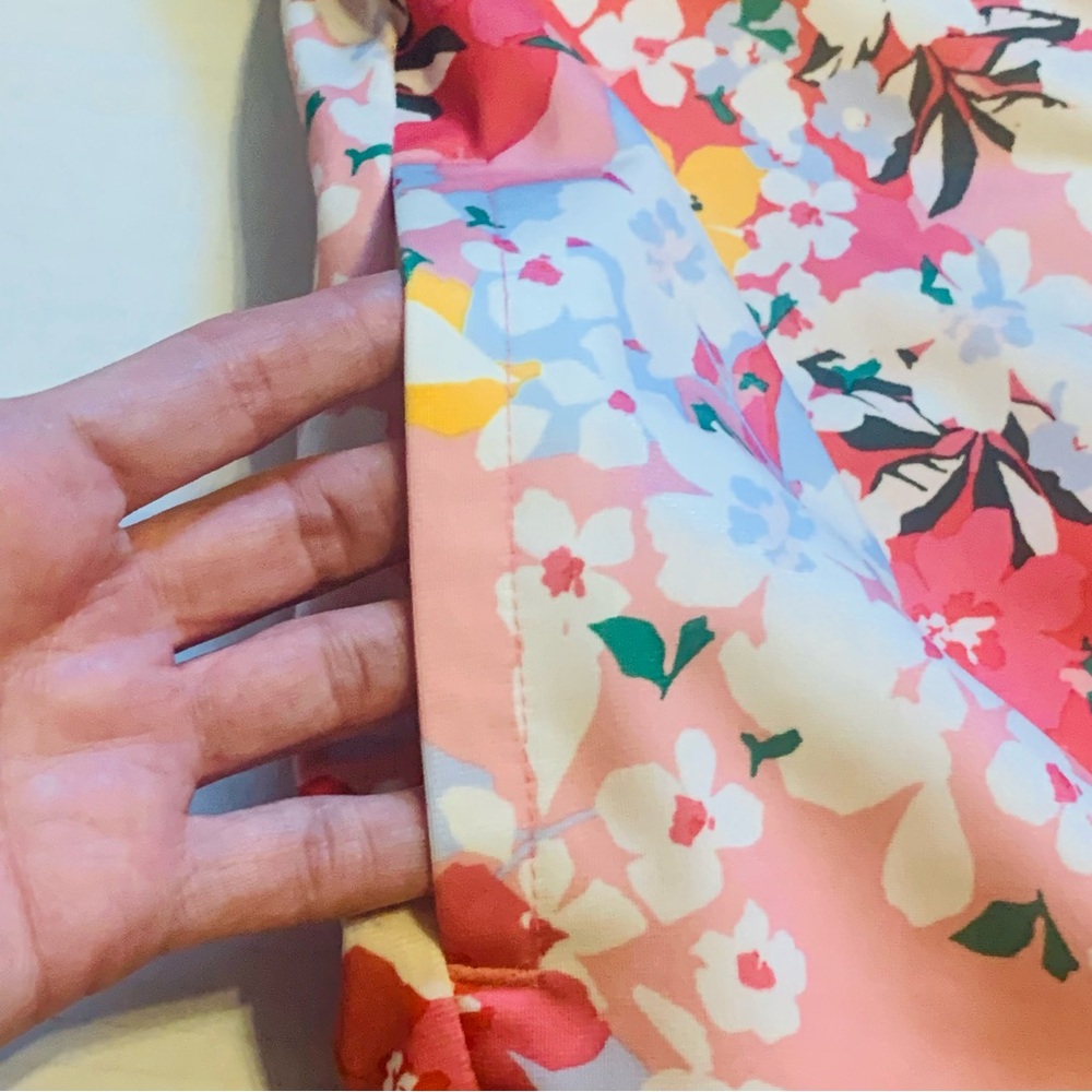 adidas Pink Floral Bomber Jacket - Picture 7 of 13
